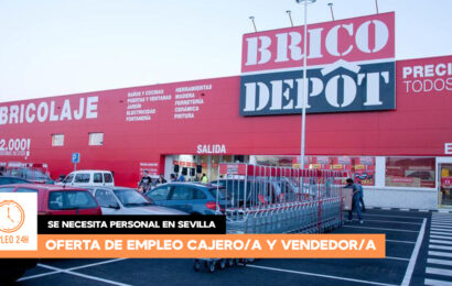 Bricodepot necesita incorporar 8 nuevos empleados para trabajar en sus tiendas de Sevilla 