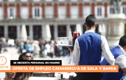 Oferta de Trabajo de Camarero/a de Sala y Barra en Madrid