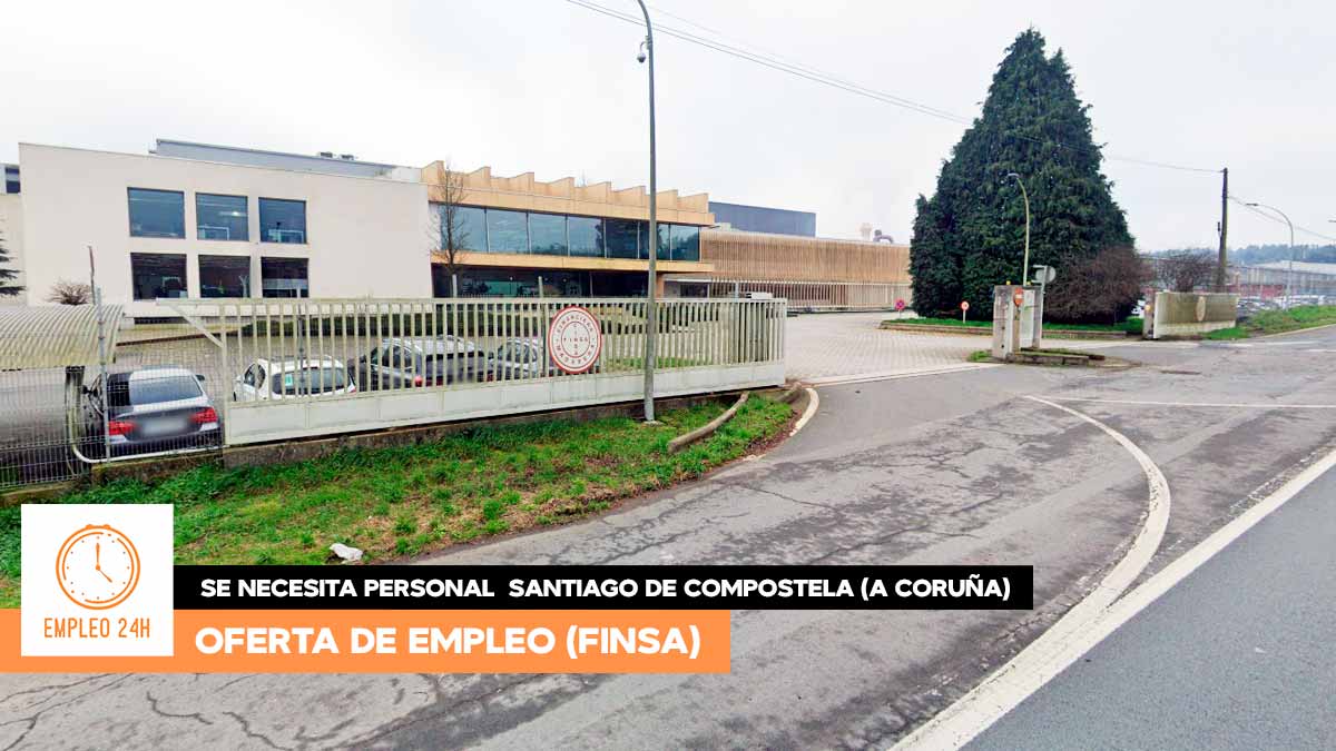 Se buscan operarios para trabajar en FINSA en Santiago de Compostela (A Coruña)