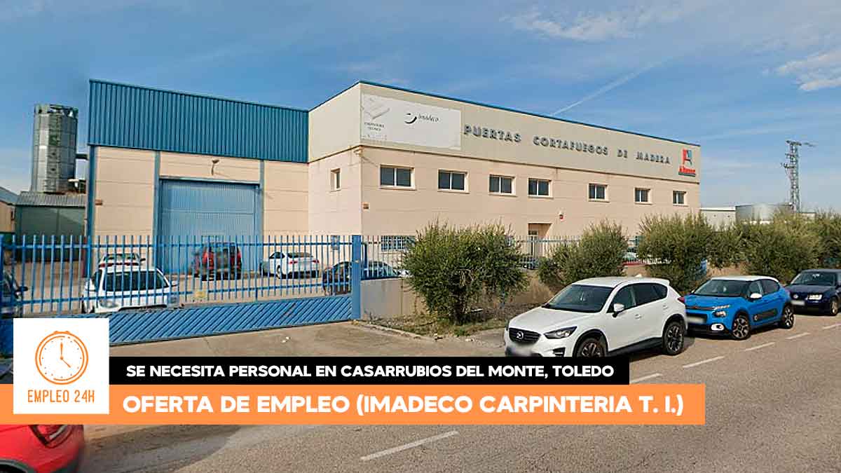 Se necesitan 5 personas en Casarrubios Del Monte, Toledo para trabajar en Imadeco Carpintería Técnica Integral